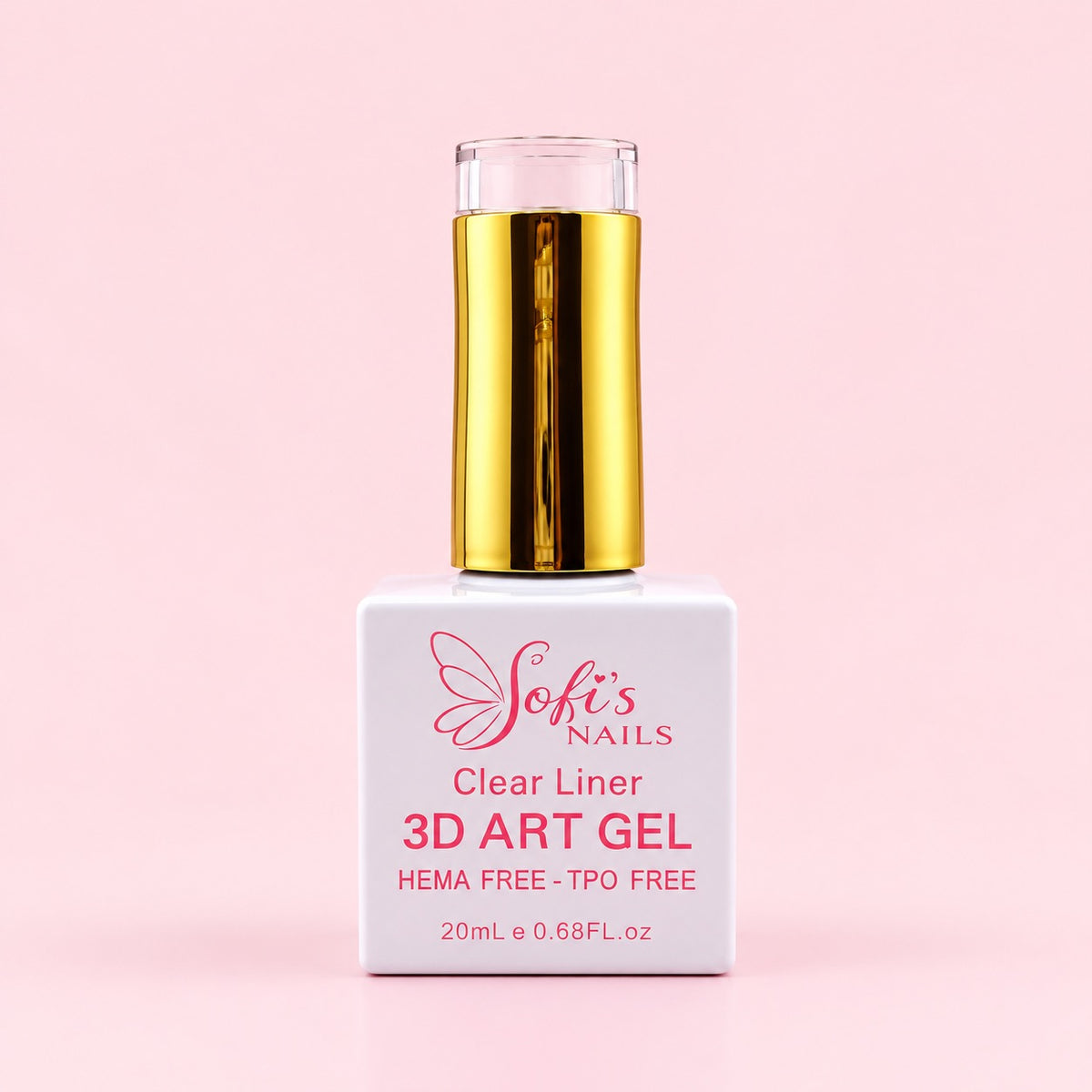 Sofi’s Nails Clear Liner 3D Art Gel – 20ml