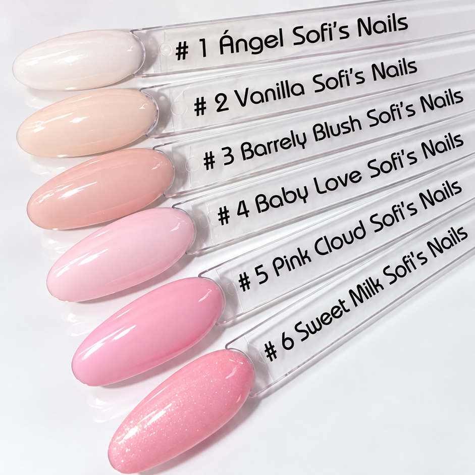 Sofi’s Nails Gel Polish – MILKY DREAMS Collection