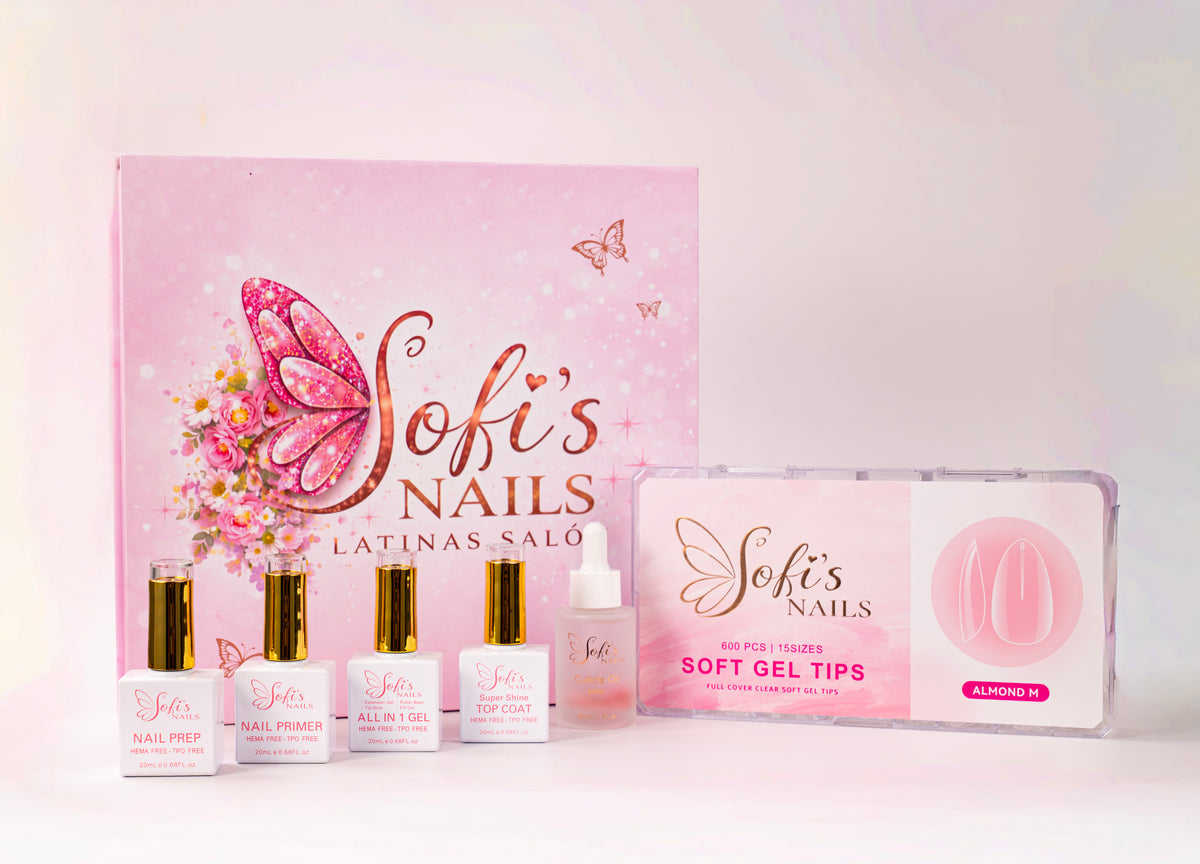 Sofi’s Nails Pro Kit – Soft Gel Pro System